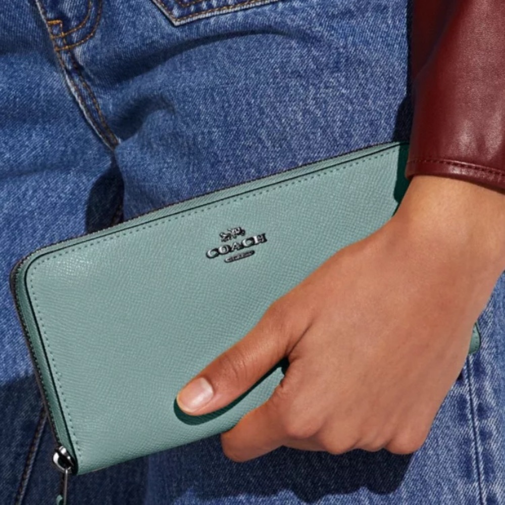 Coach Light Green Women's Wallet